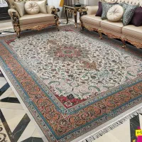 فرش شاهنشاهی نخ بایر دارای 10سال گارانتی 1500شانه