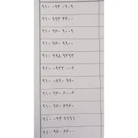 فروش تعدادی سیم کارت همراه اول 910 رند کد 9 و 0