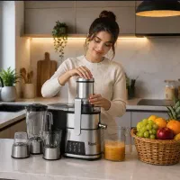 آبمیوه گیری چهار کاره کارن عمده و تک