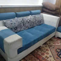 مبلمان راحتی ۷ نفره|مبلمان خانگی و میز عسلی|شیراز, چوگیاه‎|دیوار
