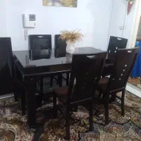 میزناهارخوری 6نفره|میز و صندلی غذاخوری|تهران, خاک سفید|دیوار