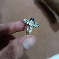 انگشتر نقره زنانه یاقوت کبود|زیورآلات و اکسسوری|پاکدشت, پاکدشت (مامازند)|دیوار