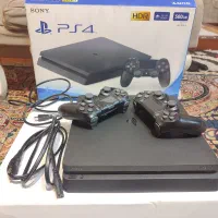 ps4 slim  دو دسته