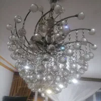 لوستر چتری زیبا|لوستر و چراغ آویز|تبریز, |دیوار