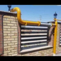 لوله کشی گاز روکار و توکار و خورده کاری....