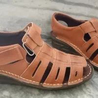 صندل چرم مردانه