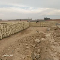 زمین سنددار بادیوارکشی دونبش|فروش زمین و ملک کلنگی|کاشان, شهرک صنعتی راوند|دیوار