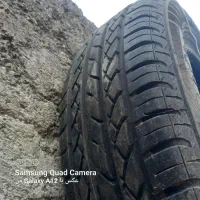 لاستیک و طوقه  عقب و جلو  و دستگاه فر