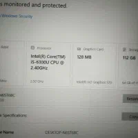 لپ‌تاپ لمسی Fujitsu Core i5 نسل ۶