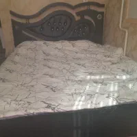 تخت چوبی دونفره|تخت و سرویس خواب|تربت‌حیدریه, شهرک ولیعصر|دیوار