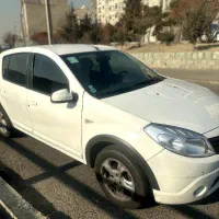 ساندرو مدل ۹۵ بی رنگ کم کار|خودرو سواری و وانت|تهران, آسمان|دیوار