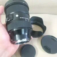 لنز سیگما مانت سونی ۲۴.۷۰ انباکس لنز sony 24..70