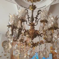 ۳ تا لوستر برنجی خوشگل و سنگین