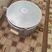 تنور گازی صدفی ۵۰سانتی دوشعله بالا دوشعله پایین