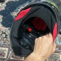 کلاه کاسکت QIKE طرح ajv فک ثابت|قطعات یدکی و لوازم جانبی|رشت, لاکان شهر|دیوار