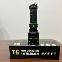 چراغ قوه افرودی قوی/با هدلایت و باتری اضافه رایگان