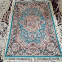 قالی سالاری ابریشم|فرش|کرمانشاه, |دیوار