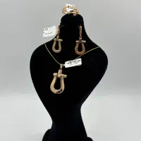 نیم ست طلا رونیا