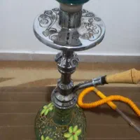 قلیون تنه برنج برنجی|کلکسیون و سرگرمی|هشتگرد, هشتگرد قدیم|دیوار