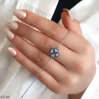 دستبند نقره چشم نظر مدل سیلور مون برای ماه زندگیت|بدلیجات|تبریز, |دیوار