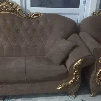 مبل ۹ نفره نیمه سلطنتی|مبلمان خانگی و میز عسلی|بندرعباس, |دیوار