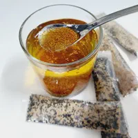 شربت فوری تخم شربتی و خاکشیر زعفرانی  15 عددی|خوردنی و آشامیدنی|مشهد, شهید بهشتی|دیوار