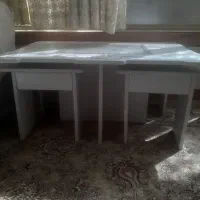 میز عسلی جلو مبلی سفید|مبلمان خانگی و میز عسلی|خمینی‌شهر, |دیوار