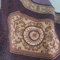 فرش ۴ متری ماشینی کاملا سالم با یک قالیچه در حد نو|فرش|رودسر, |دیوار
