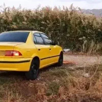 سمند زرد بین شهری مدل ۸۷|خودرو سواری و وانت|میانه, |دیوار