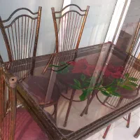 میز وصندلی فلزی