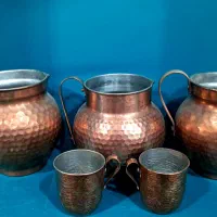 پارچ و لیوان مس(خریدفروش و بصورت کیلویی)عضوکانالشو