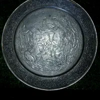 سینی قلم کاری شده انتیک