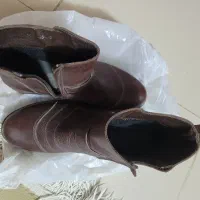 بوت چرم طبیعی سایز ۳۸|کیف، کفش، کمربند|مشهد, سجاد شهر|دیوار