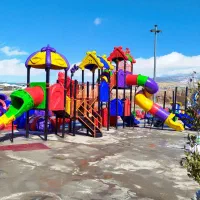 تجهیزات فضای بازی مبلمان پارکی مجموعه پلی اتیلن