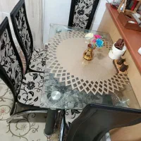 میز نهار خوری چهار نفره در حد نو فروش فوری