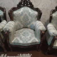 مبلمان چوب گردو شیک