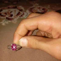 انگشتر ستاره پران اصل با رکاب نقره