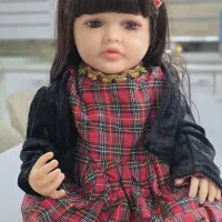 عروسک تمام سیلیکونی سنسور دار ۵۵ سانت وارداتی|اسباببازی بچه|سنندج, |دیوار