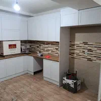 کابینت آماده آشپزخانه/آزین چوب/سفارشی وکیوم|مصالح و تجهیزات ساختمان|مشکین‌دشت, |دیوار