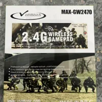 دسته بازی وانمکس بی سیم دوبل مدل MAX-GW2470|کنسول، بازی ویدئویی و آنلاین|دهاقان, |دیوار