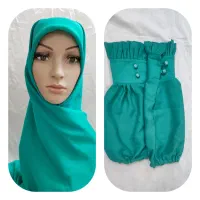 روسری کرپ حریر،ساق دست ست، عیدانه