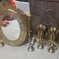 اینه شمعدان قدیمی