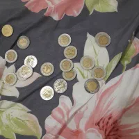 ۴۰دانه سکه قدیمی|کلکسیون سکه، تمبر، اسکناس|سیاهکل, |دیوار