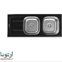سینک شیشه ای دوقلو  داتیس