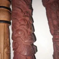 چوب های تزیینی حکاکی کاردست