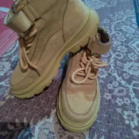 کفش کتان نیم بوت|کیف، کفش، کمربند|بناب, |دیوار