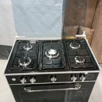 اجاق گاز طرح فر ۵شعله آکبند نو(لوازم خانگی ماهان)|اجاق گاز و لوازم برقی پخت‌وپز|سمنان, |دیوار