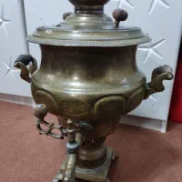 سماور ذغالی برنجی قدیمی