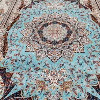 2تخته فرش 12متری زمینه فیروزه ای طرح فاخر 700شانه|فرش|قم, نیروگاه|دیوار