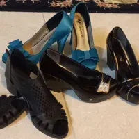 چند جفت کفش زنانه در حدنو
